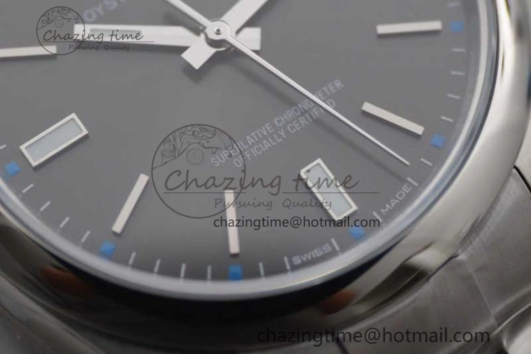 Oyster Perpetual 39mm 114300 EWF 1:1 Best Edition 904L Steel Gray Dial on SS Bracelet SA RelaxedFit 2006
