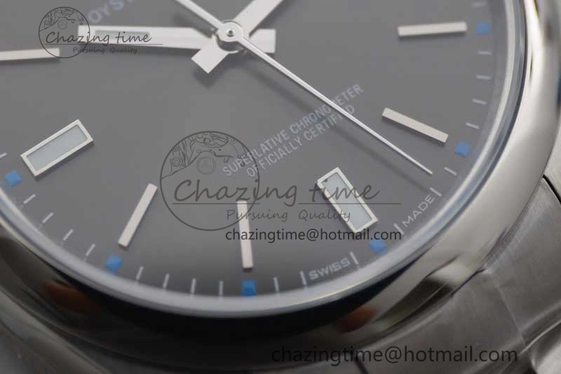 Oyster Perpetual 39mm 114300 EWF 1:1 Best Edition 904L Steel Gray Dial on SS Bracelet SA RelaxedFit 2006