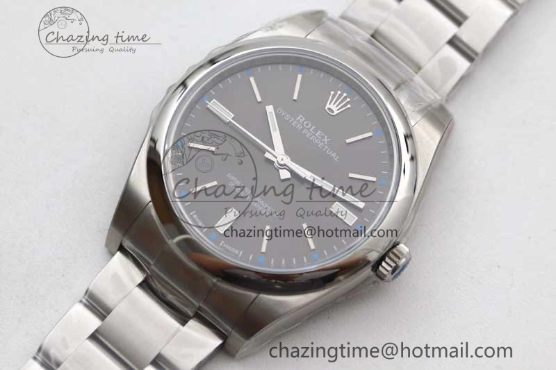 Oyster Perpetual 39mm 114300 EWF 1:1 Best Edition 904L Steel Gray Dial on SS Bracelet SA RelaxedFit 2006