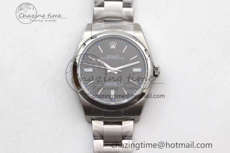 Oyster Perpetual 39mm 114300 EWF 1:1 Best Edition 904L Steel Gray Dial on SS Bracelet SA RelaxedFit 2006