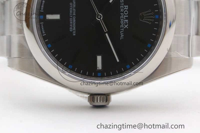 Oyster Perpetual 39mm 114300 EWF 1:1 Best Edition 904L Steel Gray Dial on SS Bracelet SA RelaxedFit 2006