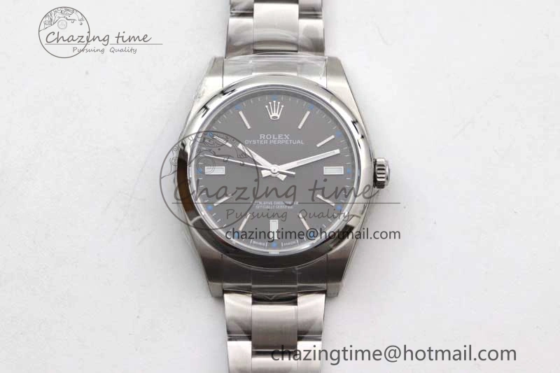 Oyster Perpetual 39mm 114300 EWF 1:1 Best Edition 904L Steel Gray Dial on SS Bracelet SA RelaxedFit 2006