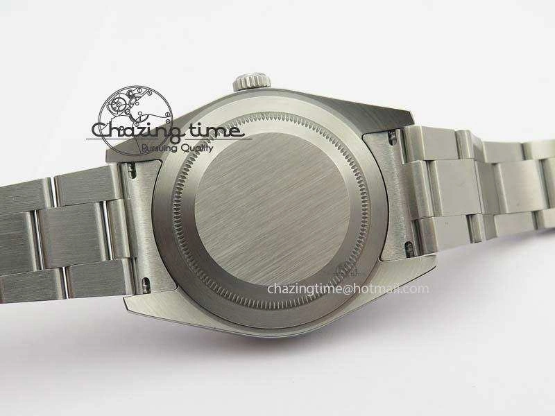 Oyster Perpetual 39mm 114300 JF 1:1 Best Edition Grape Dial On SS Bracelet SA Sporty 3792