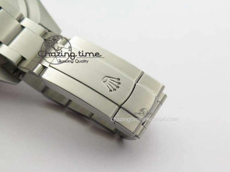 Timeless Oyster Perpetual 39mm 114300 JF 1:1 Best Edition Gray Dial On SS Bracelet SA 3795