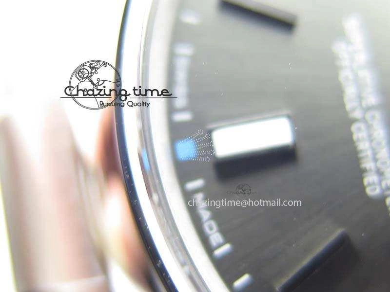 Timeless Oyster Perpetual 39mm 114300 JF 1:1 Best Edition Gray Dial On SS Bracelet SA 3795