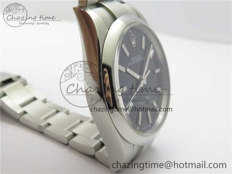 Oyster Perpetual 39mm 114300 UBF Best Edition Black Dial on SS Bracelet A SoftTouch 3140