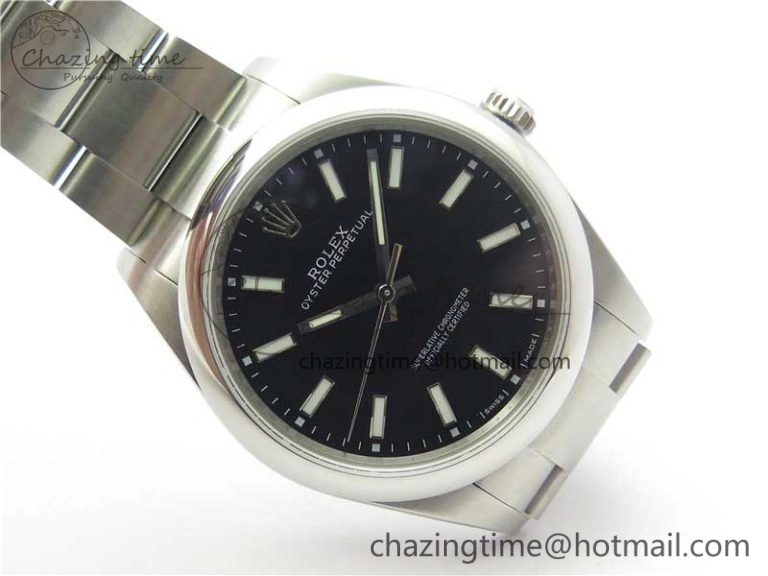 Oyster Perpetual 39mm 114300 UBF Best Edition Black Dial on SS Bracelet A SoftTouch 3140