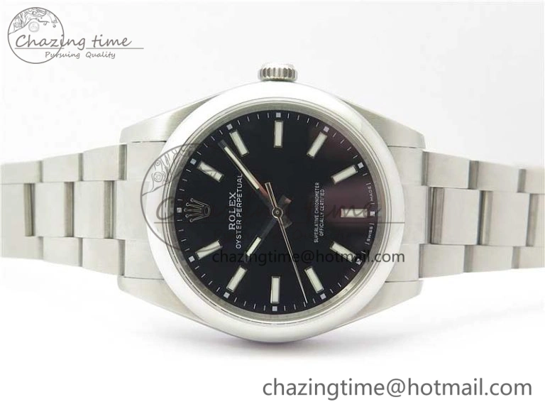 Oyster Perpetual 39mm 114300 UBF Best Edition Black Dial on SS Bracelet A SoftTouch 3140