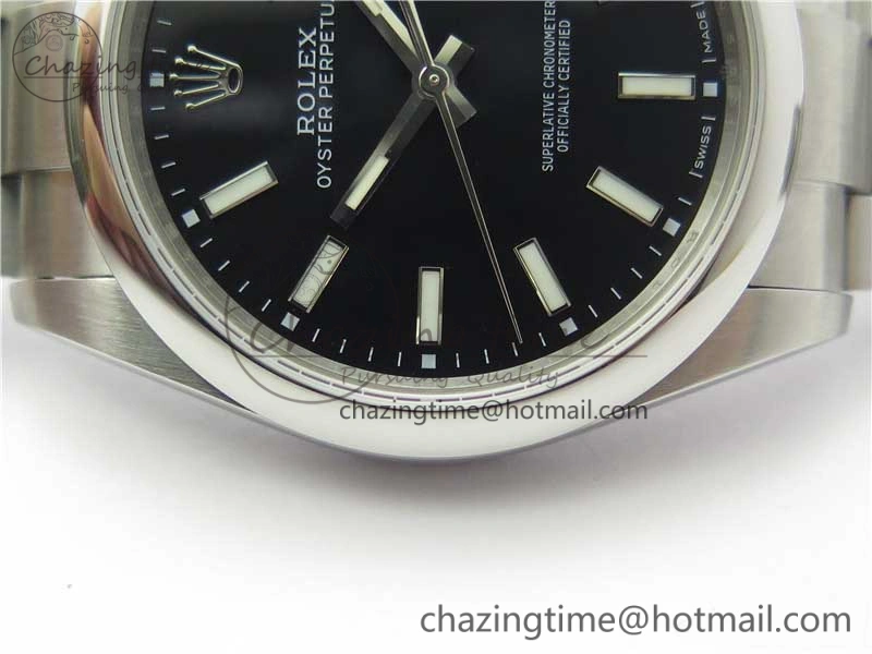 Oyster Perpetual 39mm 114300 UBF Best Edition Black Dial on SS Bracelet A SoftTouch 3140