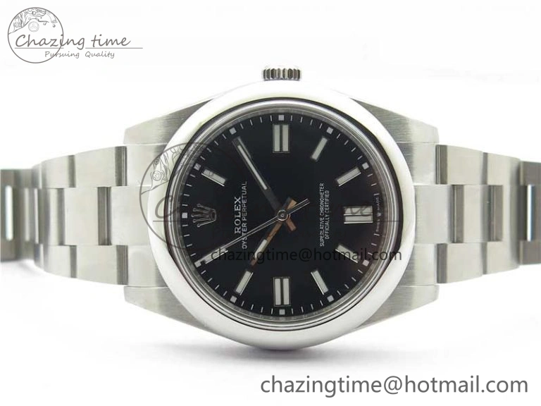 Oyster Perpetual 41mm 124300 BP Maker Best Edition Black Dial on SS Bracelet Classic 2698