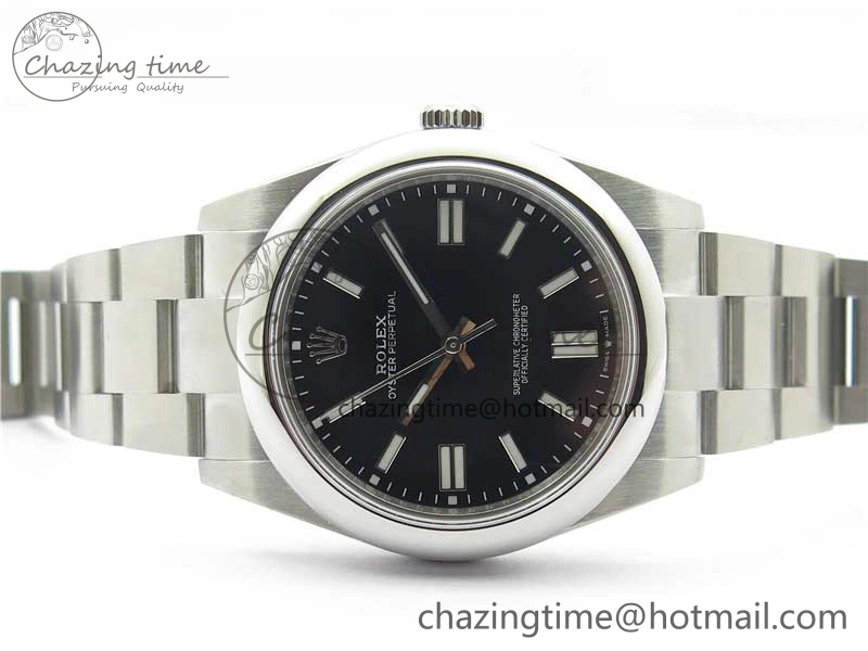 Oyster Perpetual 41mm 124300 BP Maker Best Edition Black Dial on SS Bracelet Classic 2698