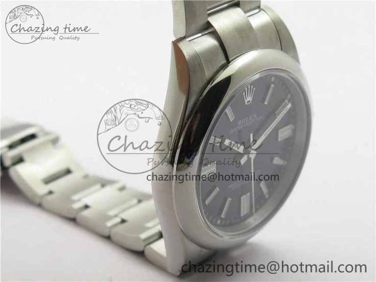 Oyster Perpetual 41mm 124300 BP Maker Best Edition Black Dial on SS Bracelet Classic 2698