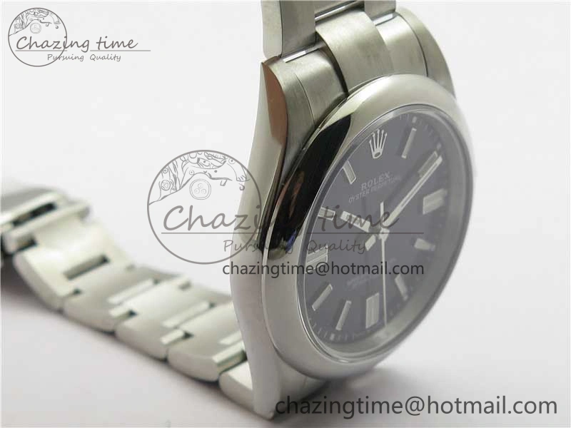 Oyster Perpetual 41mm 124300 BP Maker Best Edition Black Dial on SS Bracelet Classic 2698