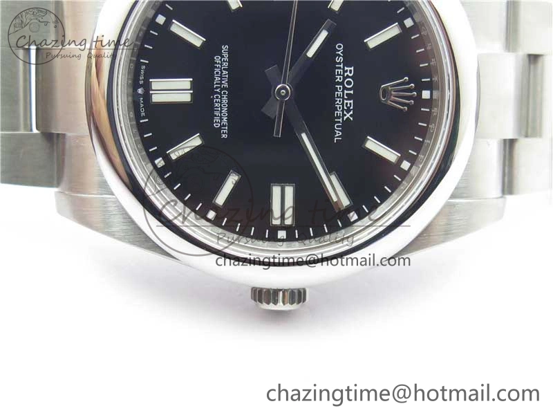 Oyster Perpetual 41mm 124300 BP Maker Best Edition Black Dial on SS Bracelet Classic 2698