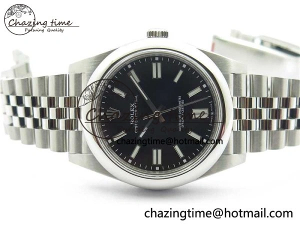 Oyster Perpetual 41mm 124300 BP Maker Best Edition Black Dial on SS Jubilee Bracelet A EasyMatch 2644
