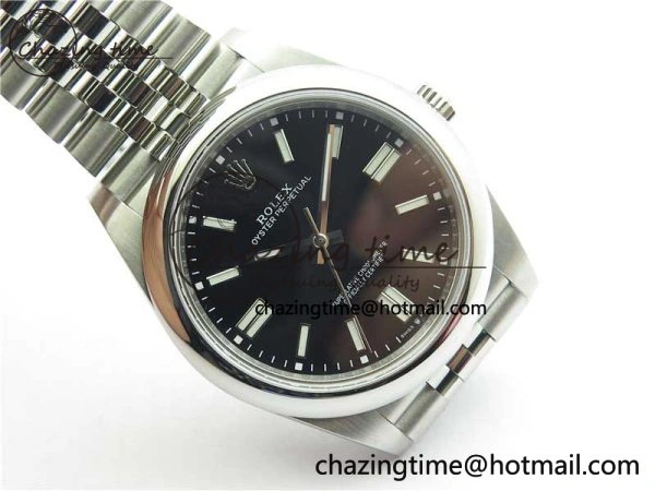 Oyster Perpetual 41mm 124300 BP Maker Best Edition Black Dial on SS Jubilee Bracelet A EasyMatch 2644