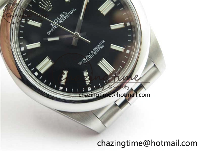 Oyster Perpetual 41mm 124300 BP Maker Best Edition Black Dial on SS Jubilee Bracelet A EasyMatch 2644