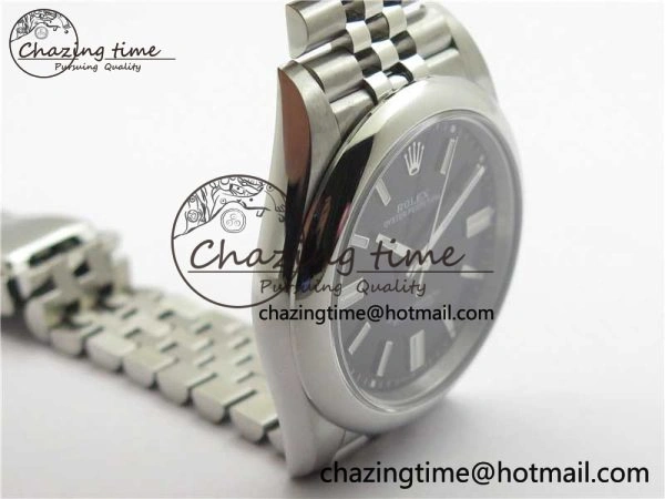 Oyster Perpetual 41mm 124300 BP Maker Best Edition Black Dial on SS Jubilee Bracelet A EasyMatch 2644