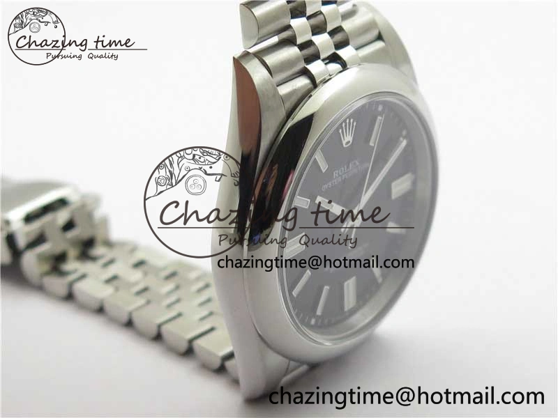 Oyster Perpetual 41mm 124300 BP Maker Best Edition Black Dial on SS Jubilee Bracelet A EasyMatch 2644