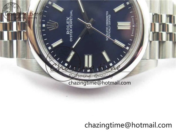 Oyster Perpetual 41mm 124300 BP Maker Best Edition Deep Blue Dial on SS Jubilee Bracelet A WeatherProof 2637