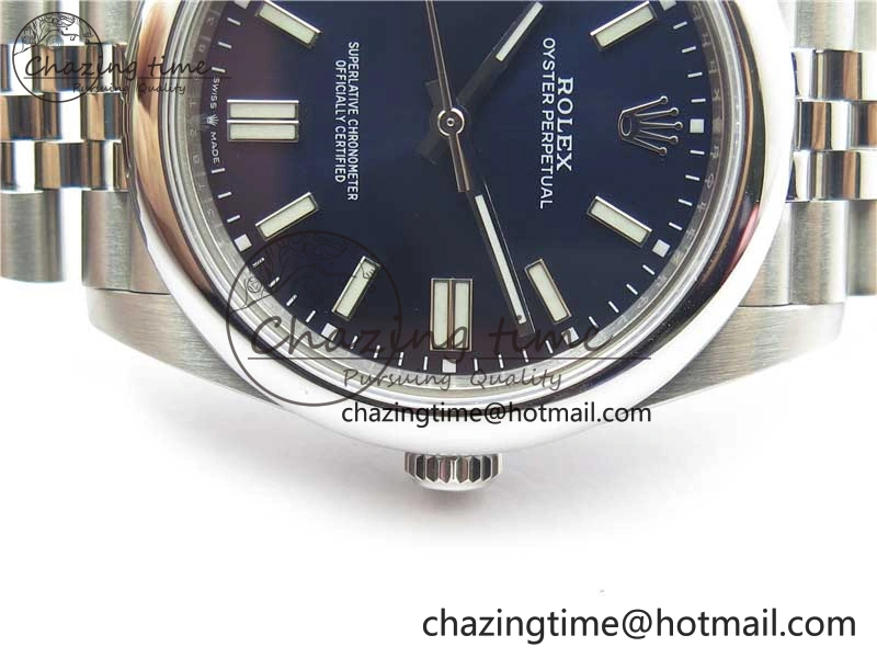 Oyster Perpetual 41mm 124300 BP Maker Best Edition Deep Blue Dial on SS Jubilee Bracelet A WeatherProof 2637
