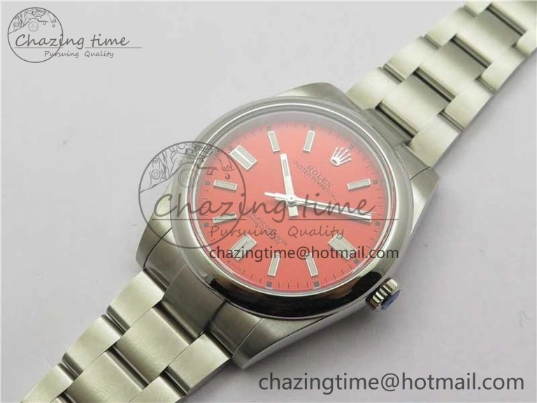 Oyster Perpetual 41mm 124300 BP Maker Best Edition Red Dial on SS Bracelet HighPerformance 2695