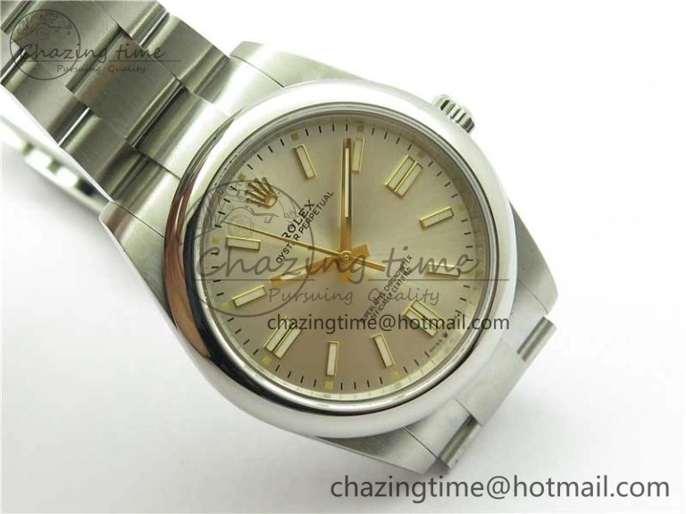 Contemporary Oyster Perpetual 41mm 124300 BP Maker Best Edition Silver Dial on SS Bracelet 2690