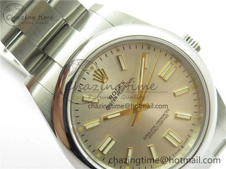 Contemporary Oyster Perpetual 41mm 124300 BP Maker Best Edition Silver Dial on SS Bracelet 2690