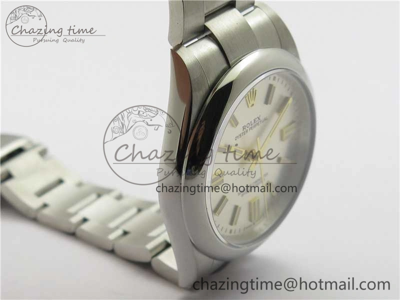 Contemporary Oyster Perpetual 41mm 124300 BP Maker Best Edition Silver Dial on SS Bracelet 2690