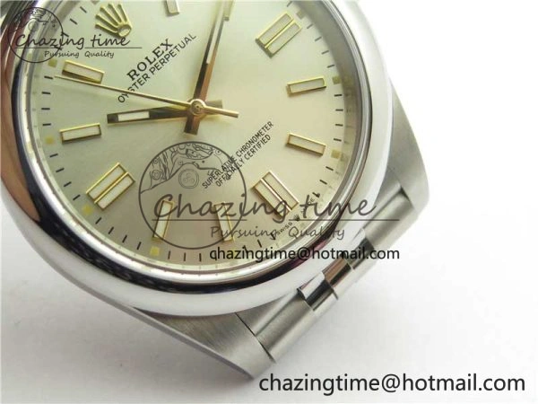 QuickDry Oyster Perpetual 41mm 124300 BP Maker Best Edition Silver Dial on SS Jubilee Bracelet A 2639