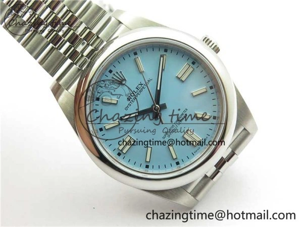 Oyster Perpetual 41mm 124300 BP Maker Best Edition Tiffany Blue Dial on SS Jubilee Bracelet A UrbanStyle 2640
