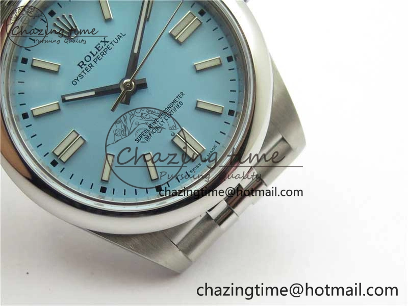 Oyster Perpetual 41mm 124300 BP Maker Best Edition Tiffany Blue Dial on SS Jubilee Bracelet A UrbanStyle 2640
