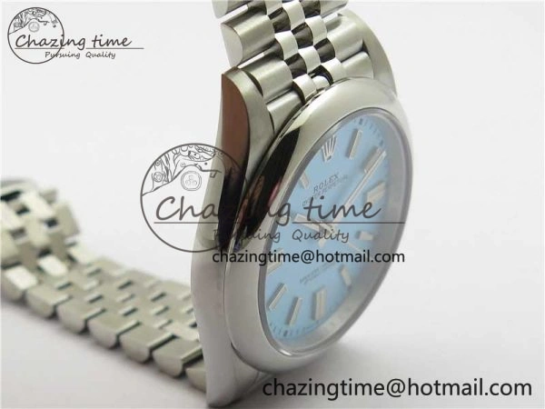 Oyster Perpetual 41mm 124300 BP Maker Best Edition Tiffany Blue Dial on SS Jubilee Bracelet A UrbanStyle 2640