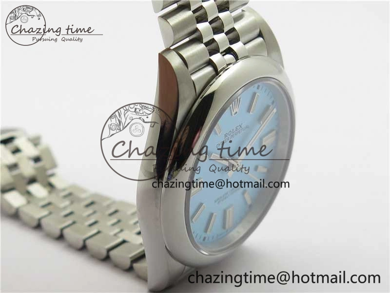 Oyster Perpetual 41mm 124300 BP Maker Best Edition Tiffany Blue Dial on SS Jubilee Bracelet A UrbanStyle 2640