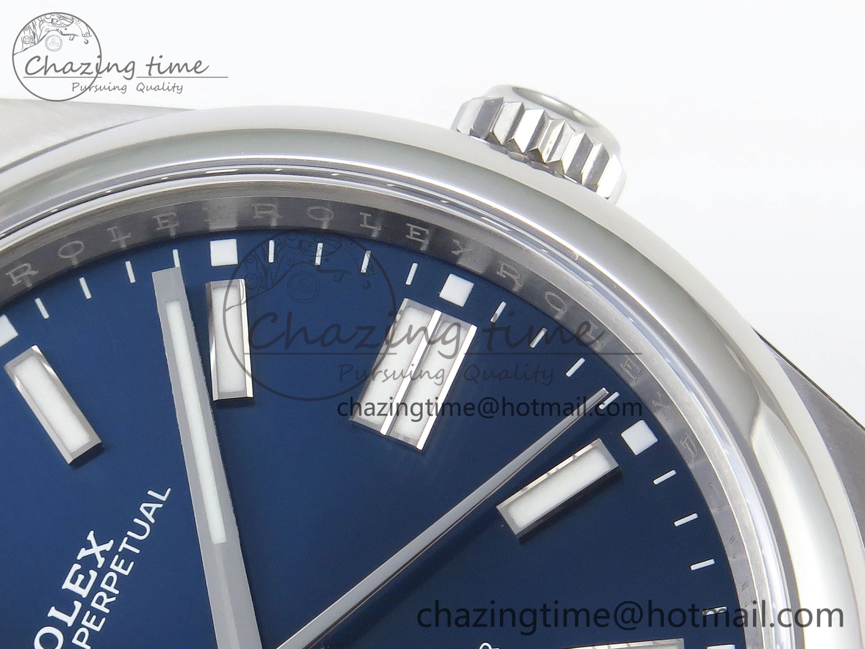 Oyster Perpetual 41mm 124300 Clean 1:1 Best Edition 904L Steel Blue Dial on SS Bracelet VR Reliable 1736