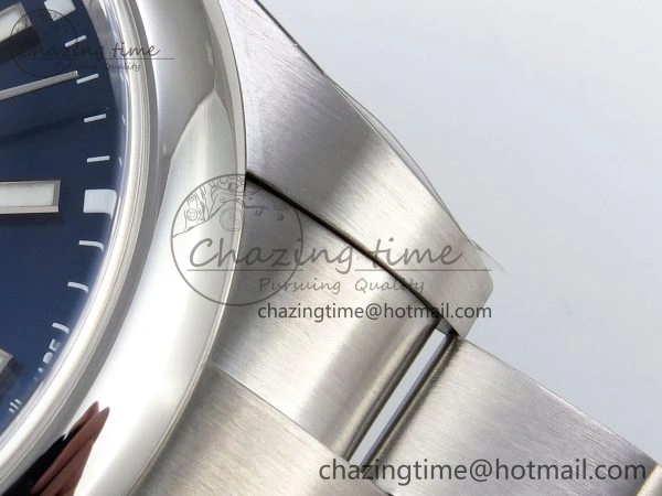 Oyster Perpetual 41mm 124300 Clean 1:1 Best Edition 904L Steel Blue Dial on SS Bracelet VR Reliable 1736