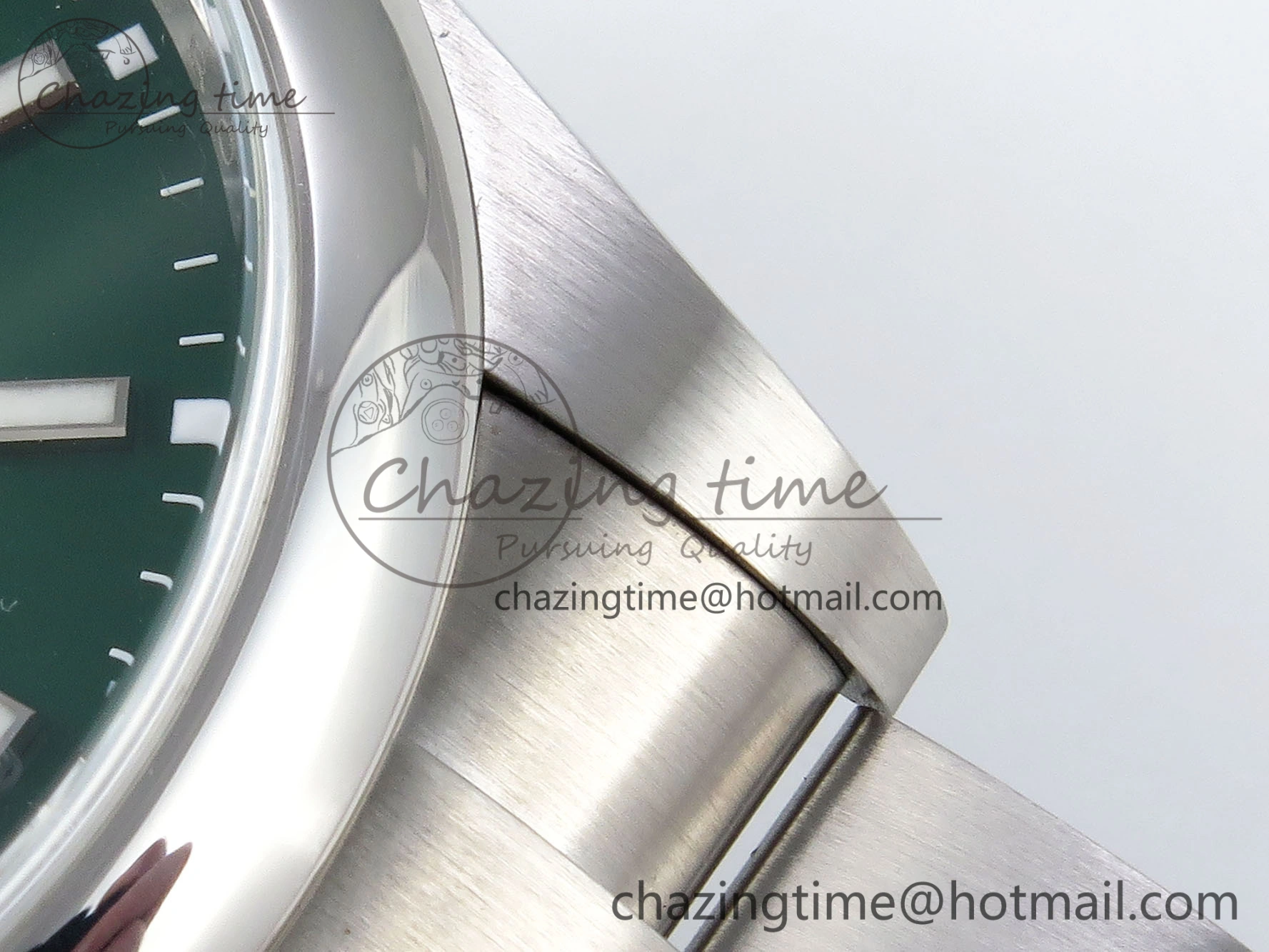 Oyster Perpetual 41mm 124300 Clean 1:1 Best Edition 904L Steel Green Dial on SS Bracelet VR TopPick 1739