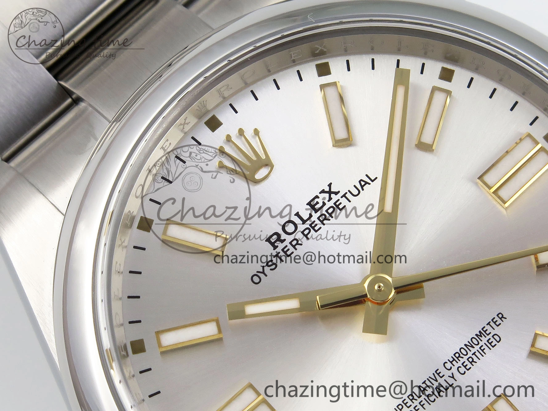 Refined Oyster Perpetual 41mm 124300 Clean 1:1 Best Edition 904L Steel Sliver Dial on SS Bracelet VR 1735