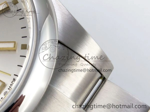 Refined Oyster Perpetual 41mm 124300 Clean 1:1 Best Edition 904L Steel Sliver Dial on SS Bracelet VR 1735