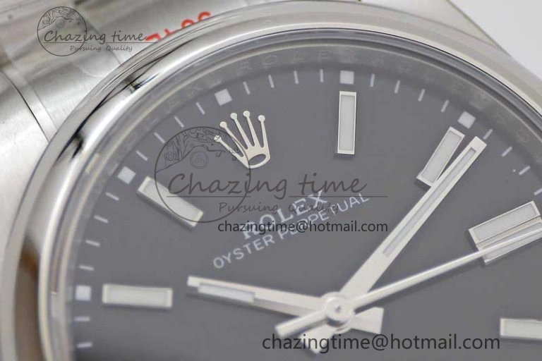 Thermal Oyster Perpetual 41mm 124300 EWF 1:1 Best Edition 904L Steel Black Dial on SS Bracelet A 2192