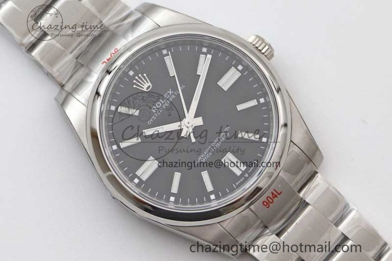 Thermal Oyster Perpetual 41mm 124300 EWF 1:1 Best Edition 904L Steel Black Dial on SS Bracelet A 2192