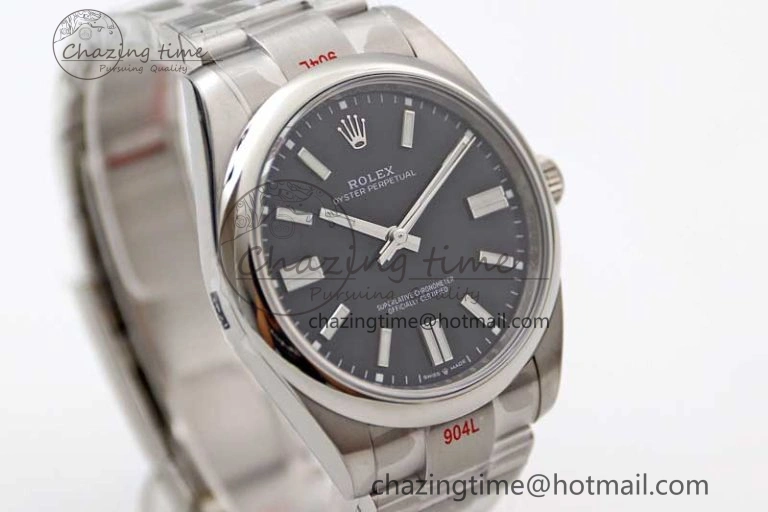 Thermal Oyster Perpetual 41mm 124300 EWF 1:1 Best Edition 904L Steel Black Dial on SS Bracelet A 2192