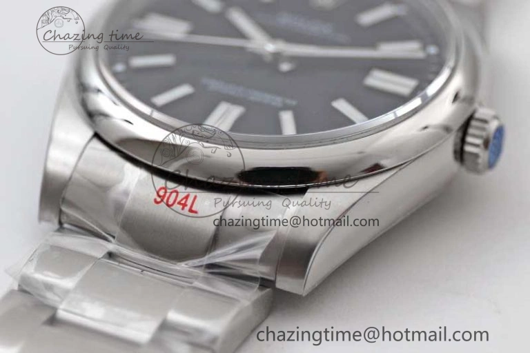 Thermal Oyster Perpetual 41mm 124300 EWF 1:1 Best Edition 904L Steel Black Dial on SS Bracelet A 2192