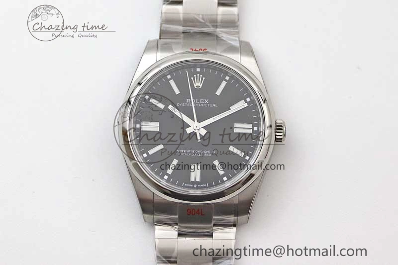 Thermal Oyster Perpetual 41mm 124300 EWF 1:1 Best Edition 904L Steel Black Dial on SS Bracelet A 2192