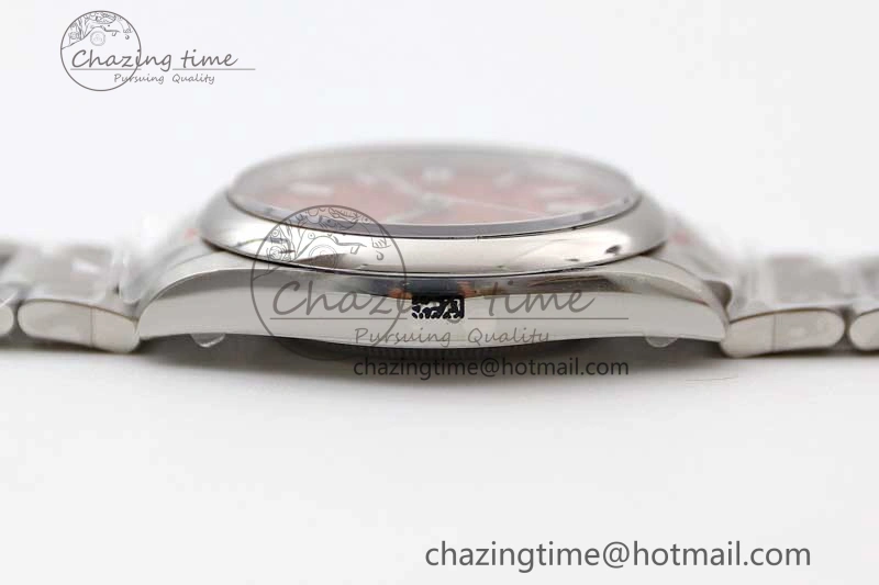 Cozy Oyster Perpetual 41mm 124300 EWF 1:1 Best Edition 904L Steel Red Dial on SS Bracelet A 2189