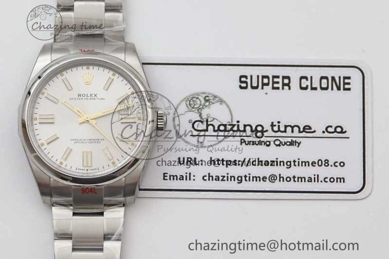 Seasonal Oyster Perpetual 41mm 124300 EWF 1:1 Best Edition 904L Steel Silver Dial on SS Bracelet A 2190