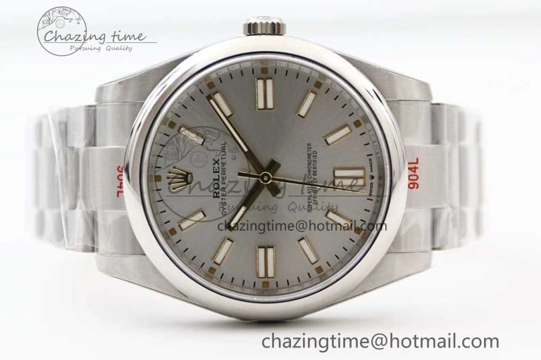 Seasonal Oyster Perpetual 41mm 124300 EWF 1:1 Best Edition 904L Steel Silver Dial on SS Bracelet A 2190