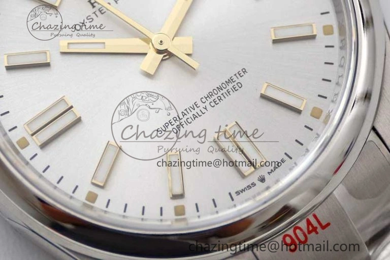 Seasonal Oyster Perpetual 41mm 124300 EWF 1:1 Best Edition 904L Steel Silver Dial on SS Bracelet A 2190