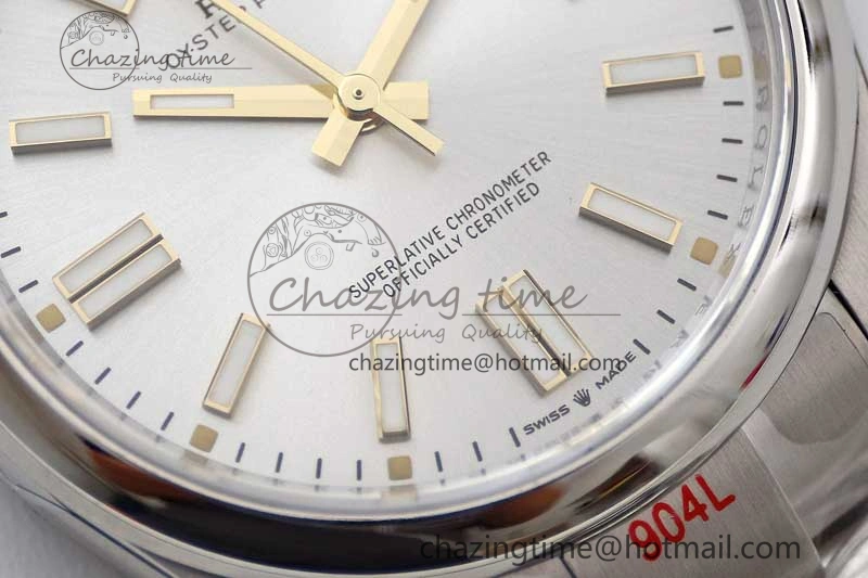 Seasonal Oyster Perpetual 41mm 124300 EWF 1:1 Best Edition 904L Steel Silver Dial on SS Bracelet A 2190