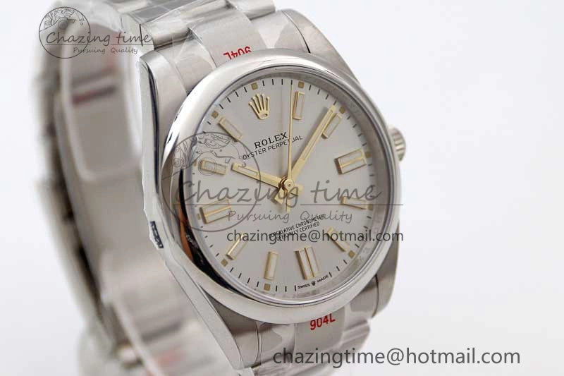 Seasonal Oyster Perpetual 41mm 124300 EWF 1:1 Best Edition 904L Steel Silver Dial on SS Bracelet A 2190